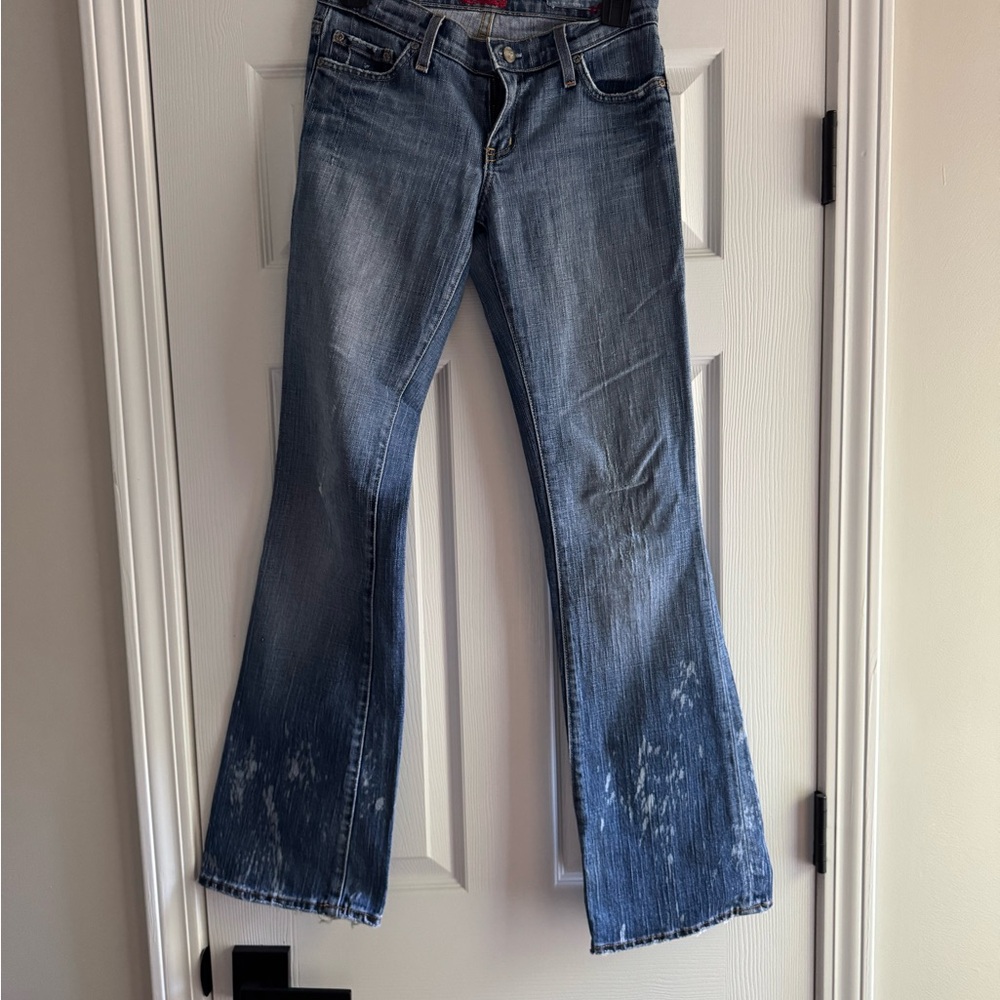 Cult blue Flare Jeans